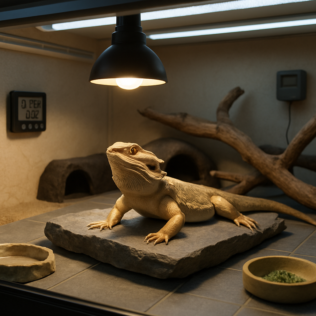 Terrarium Ausstattung für Bartagamen – bartagamen-ratgeber.de