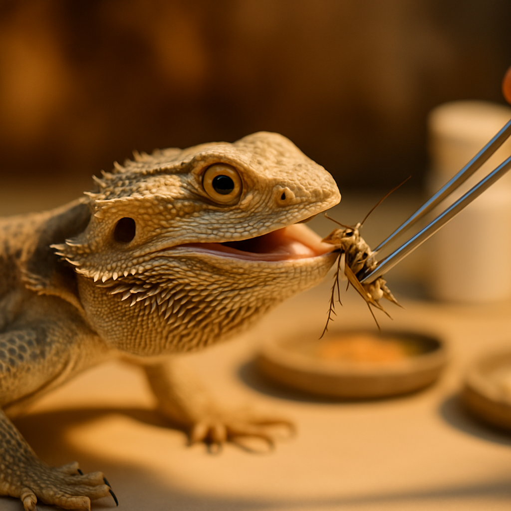 bartagamen-ratgeber.de: Insektenfütterung sinnvoll und artgerecht