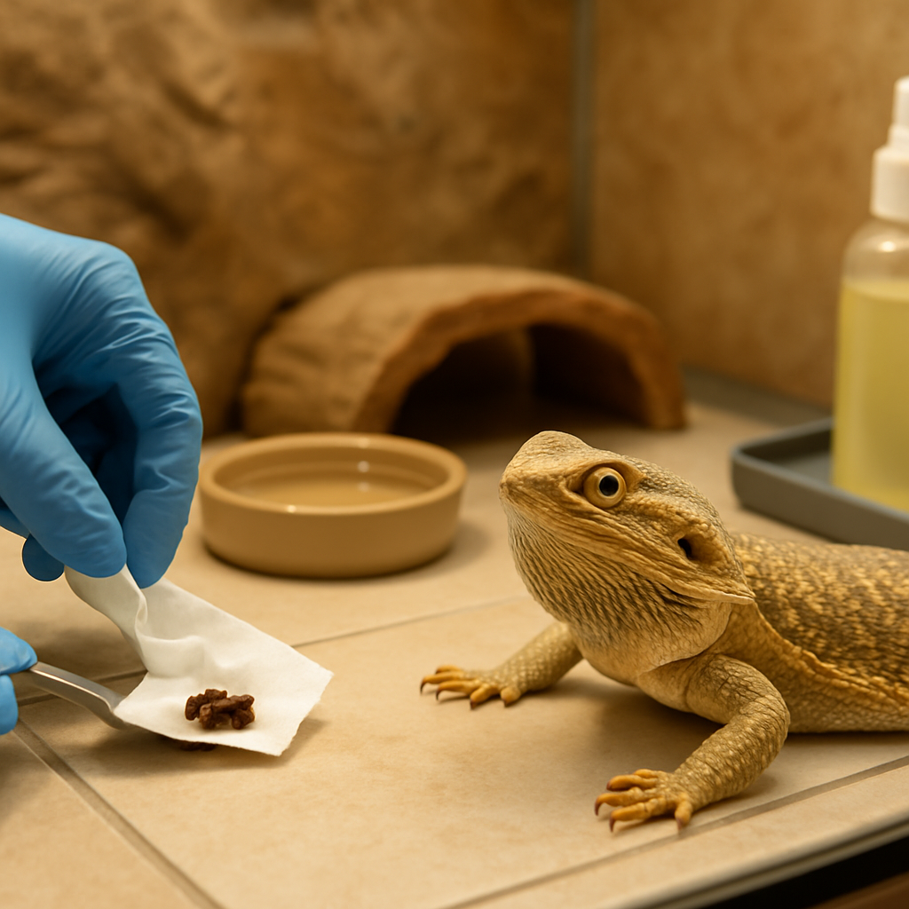 Hygiene im Terrarium: Reinigungstipps – Bartagamen-Ratgeber